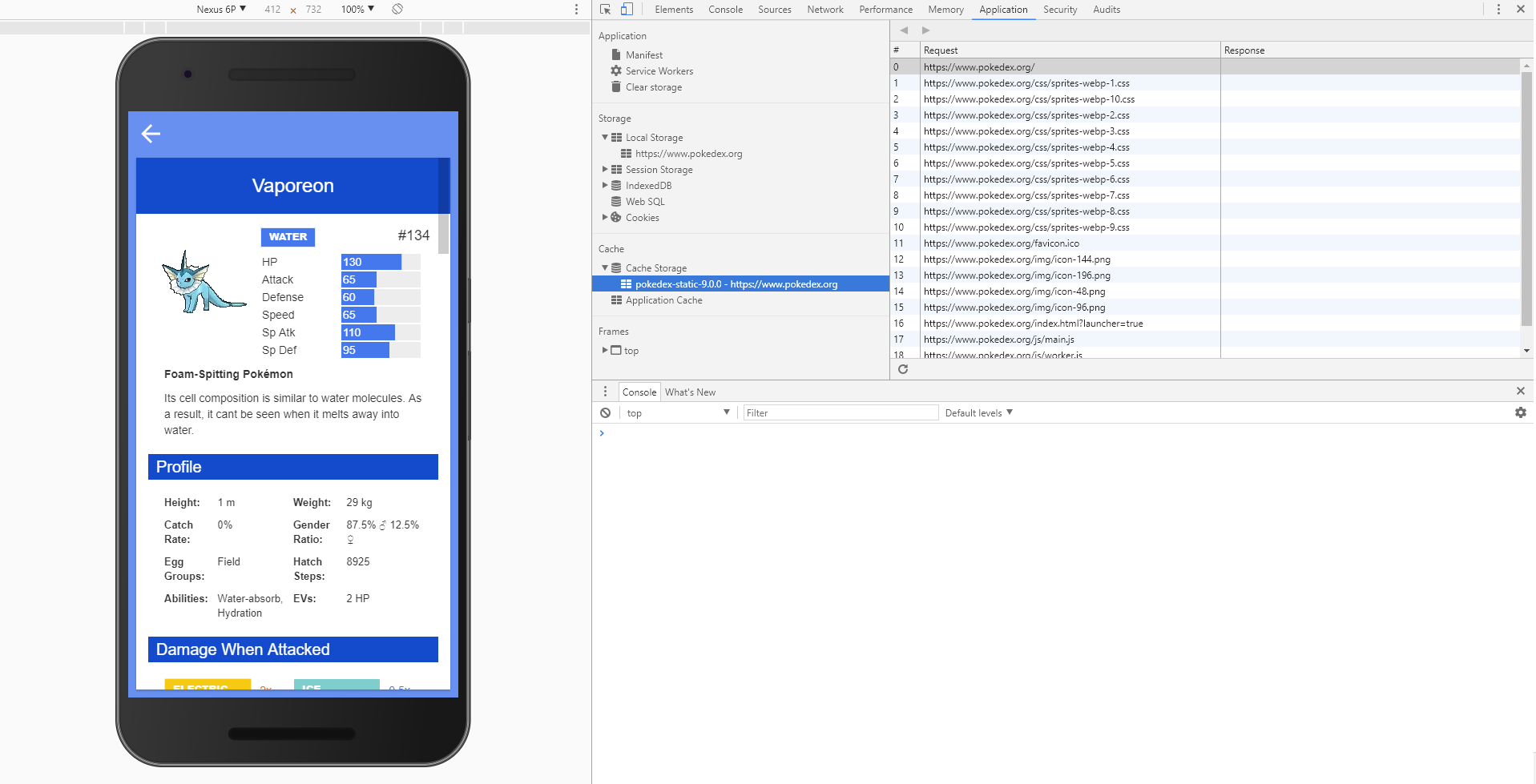 local storage db chrome
