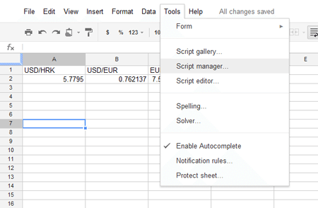 SpreadsheetScriptManager