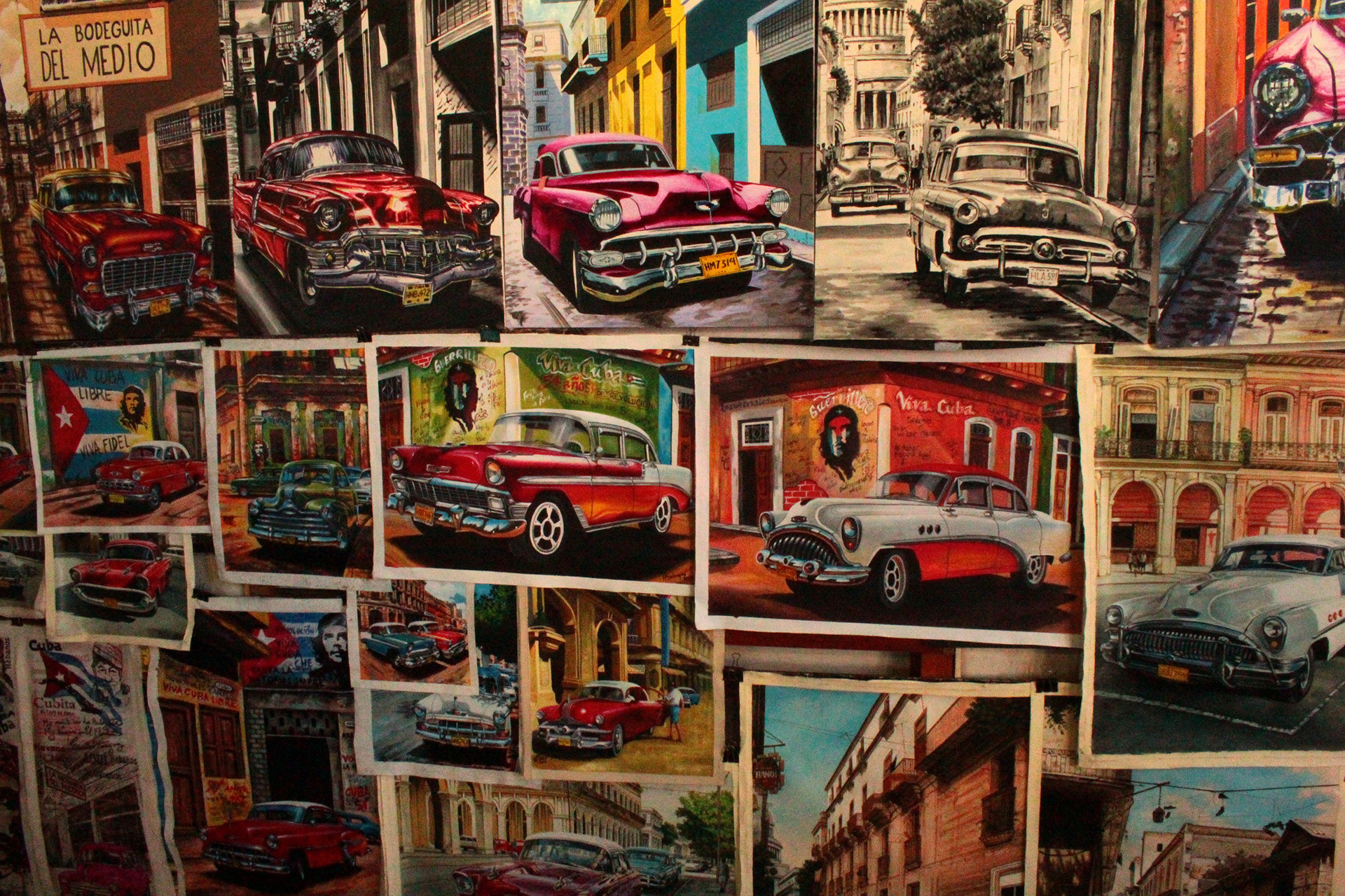 Havana tourist art