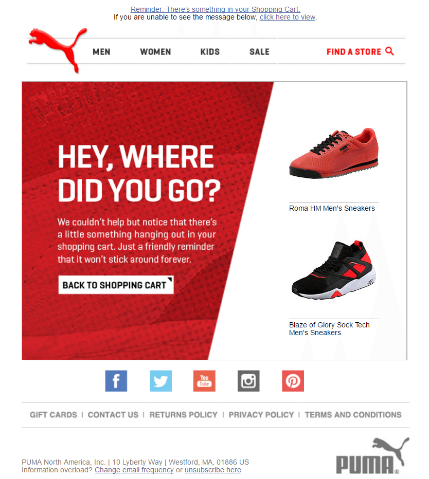 abandoned-cart-email-reminder-puma