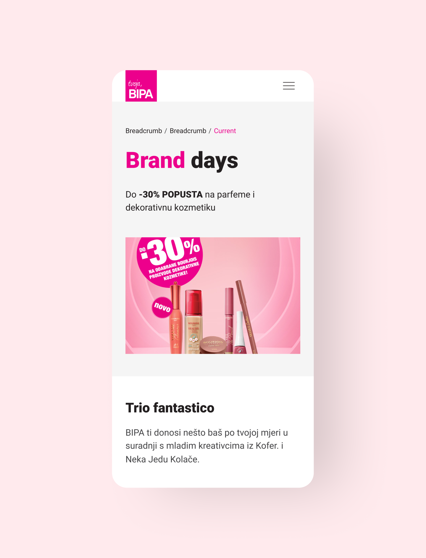 bipa mobile first